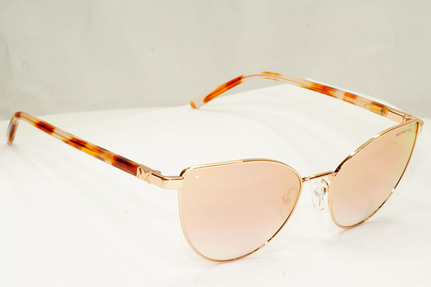 Michael Kors Womens Mirror Rose Gold Metal Sunglasses MK 1052 Arrowhead 11086F