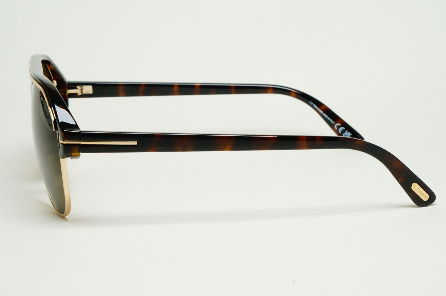 Tom Ford Sunglasses Marshall Brown Tortoise Gold Pilot FT0929 TF 929 52J 58mm