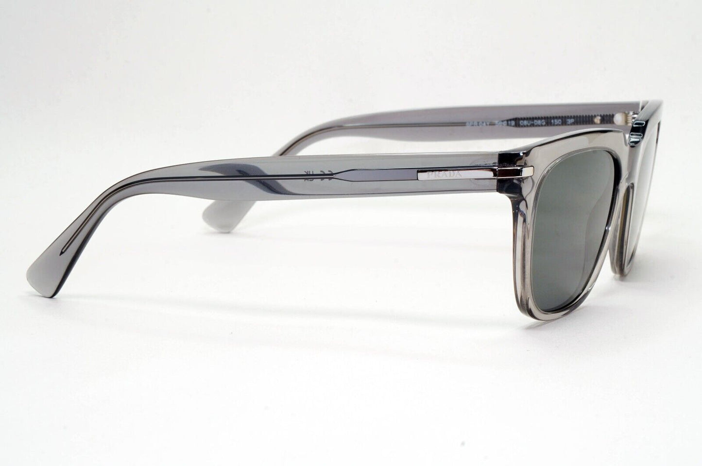 Prada Sunglasses Glass Polarized Transparent Grey PR04YS SPR 04Y 08U-08G 141024