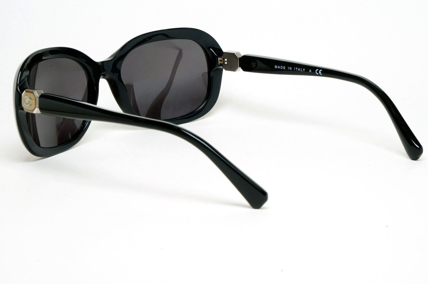 Chanel Sunglasses Black Glossy Square 5286 c.501/S6 56mm 261124