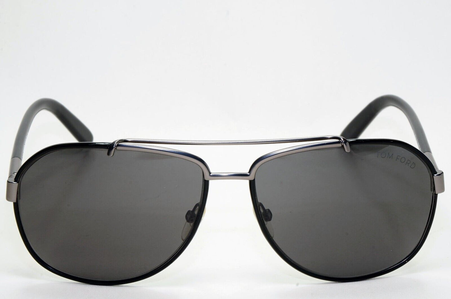 Tom Ford Sunglasses Miguel Pilot Black Smoke Metal FT0148 TF 148 09A 60mm