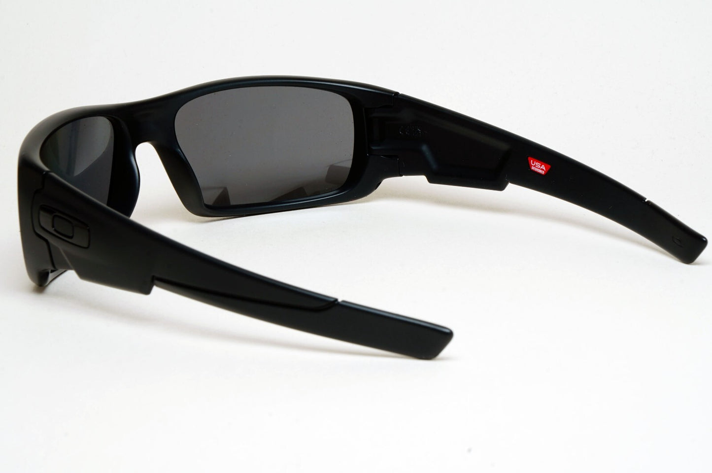Oakley Sunglasses Polarized Crankshaft Black Matte Iridium Sport Wrap OO 9239 06