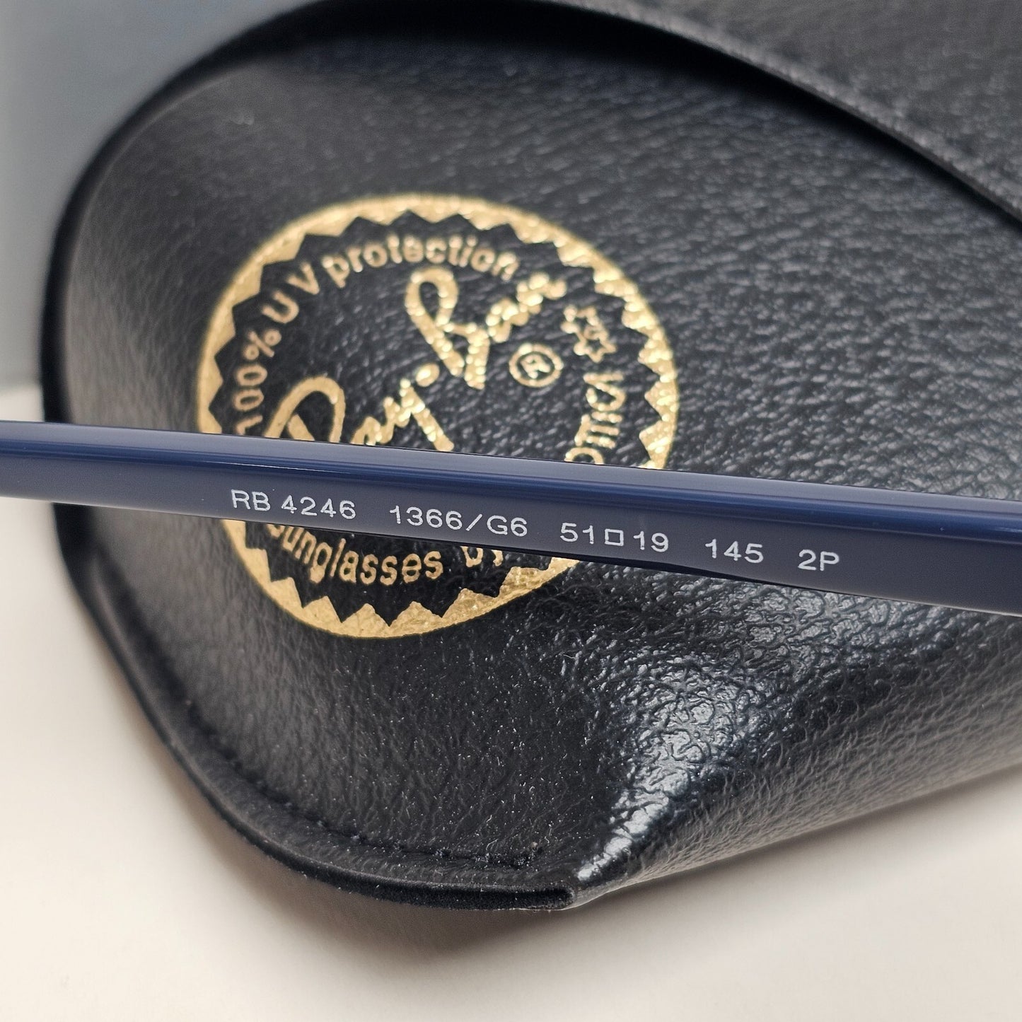 Ray-Ban Sunglasses Clubround Polarised Blue Chromance Mirror RB 3016 1366/G6