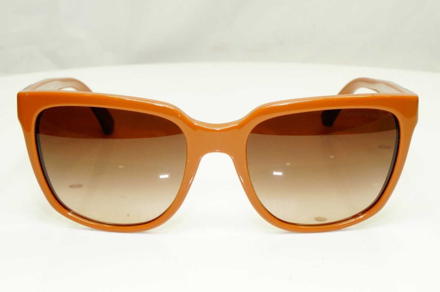 Emporio Armani Brown Square Gradient Fade Womens Sunglasses EA 4070 5511/13