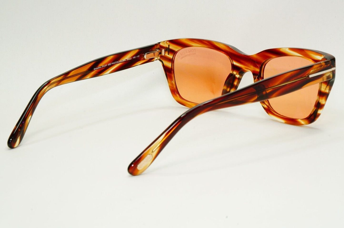 Tom Ford Sunglasses Snowdon Photochromic Brown James Bond FT0237 TF 237 53E 50mm