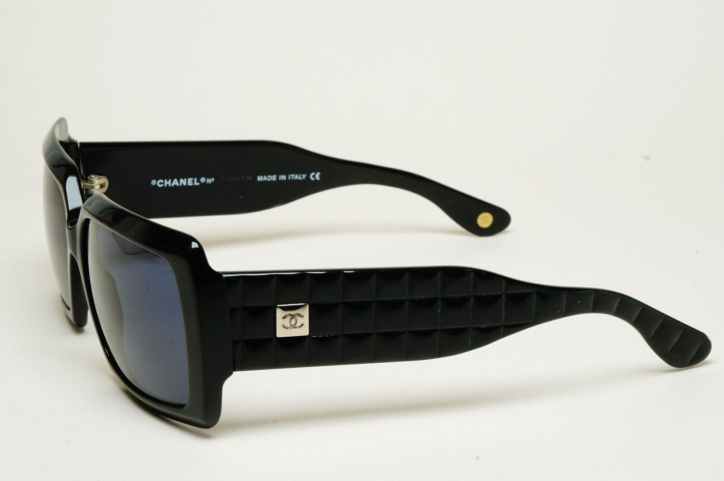 Chanel Sunglasses 2007 Vintage Square Quilted 5028 c.501/91 58mm 210125