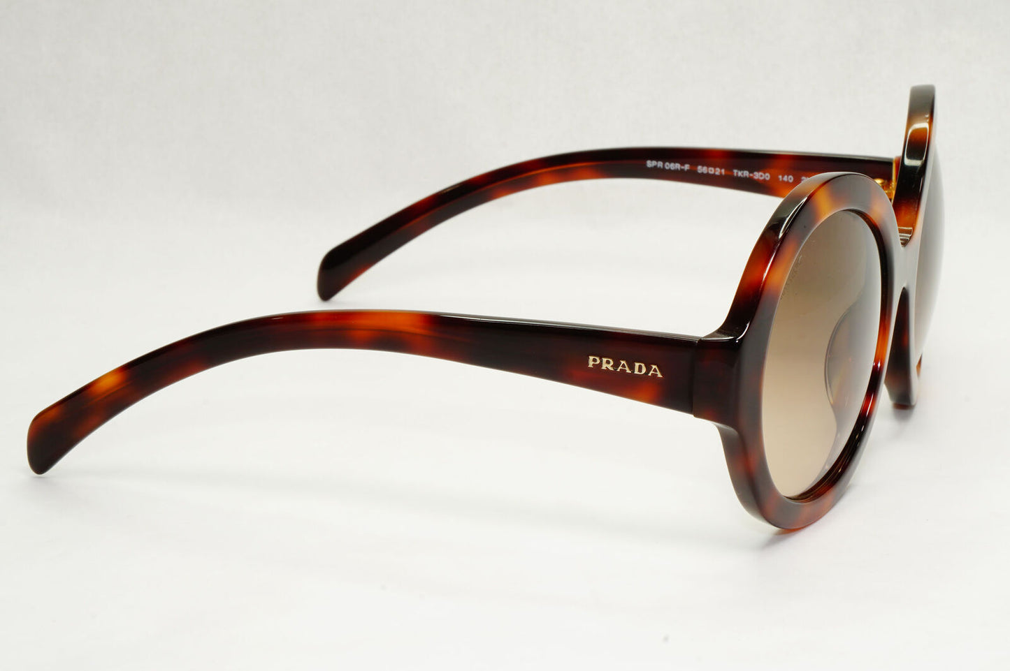 Prada Sunglasses 2015 Brown Round Tortoise PR06RS-F SPR 06R-F TKR-3D0 140124