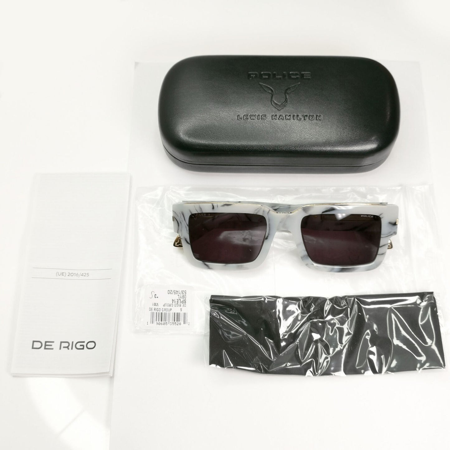 Police Lewis Hamilton F1 Sunglasses Grey Marble LEWIS 32 SPL E14 COL 09YL 53mm