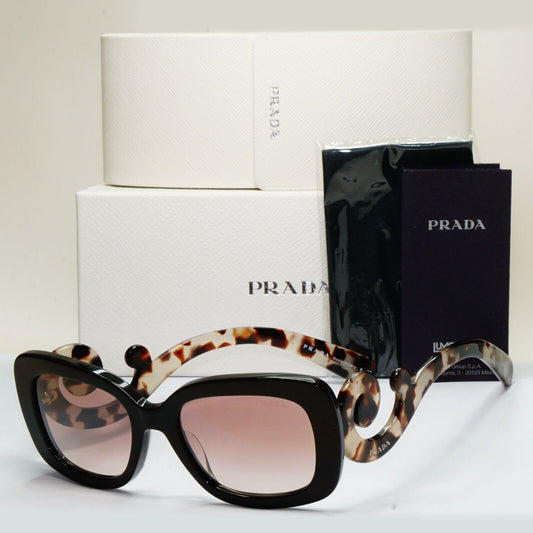 Prada Sunglasses Baroque Swirl Brown Marble Gradient PR27OS-A SPR 27O-A UAO-4O0