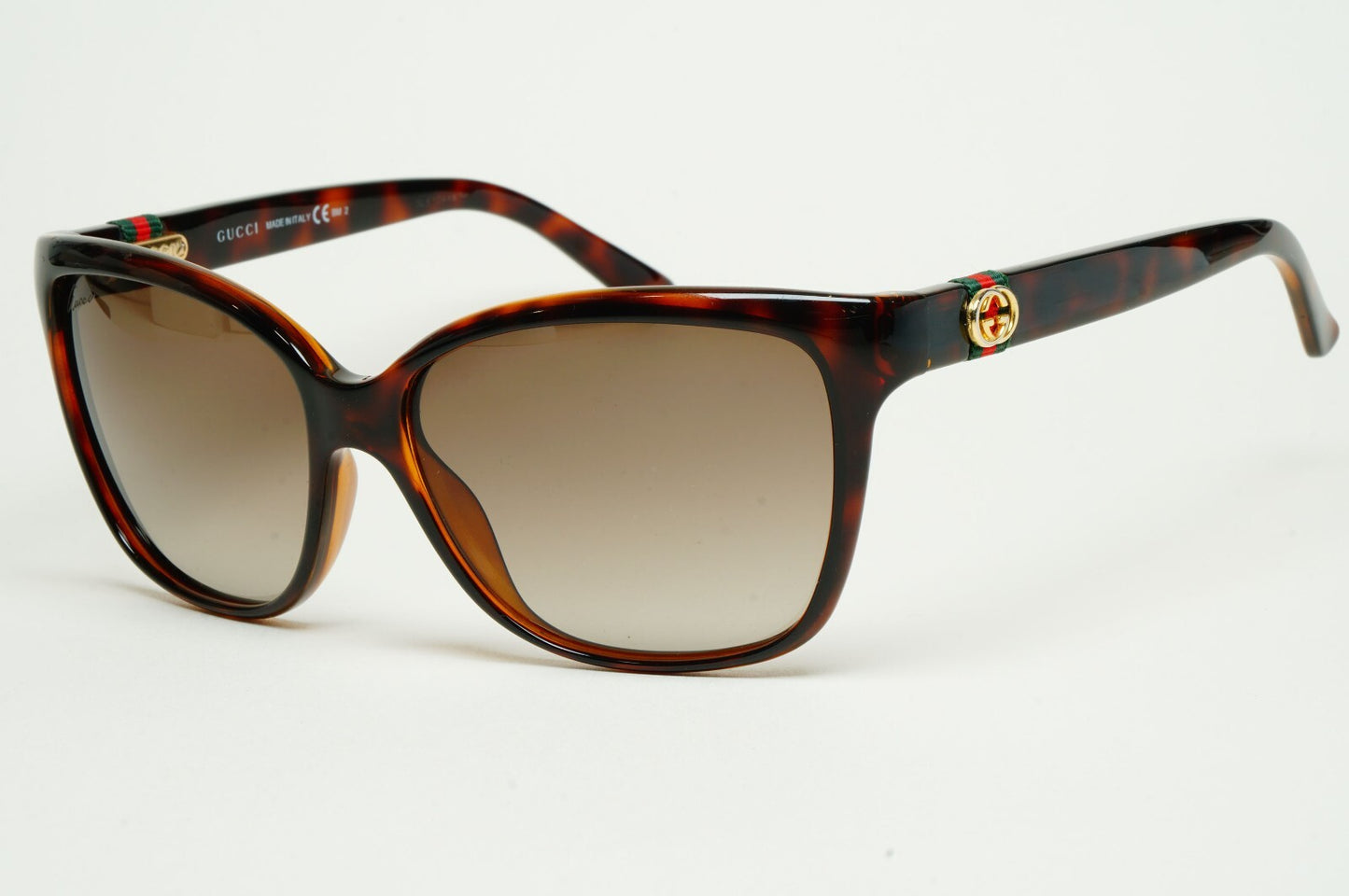 Gucci Sunglasses Ribbon 2012 Vintage Brown Gradient GG 3645/S DWJHA 56mm 130225