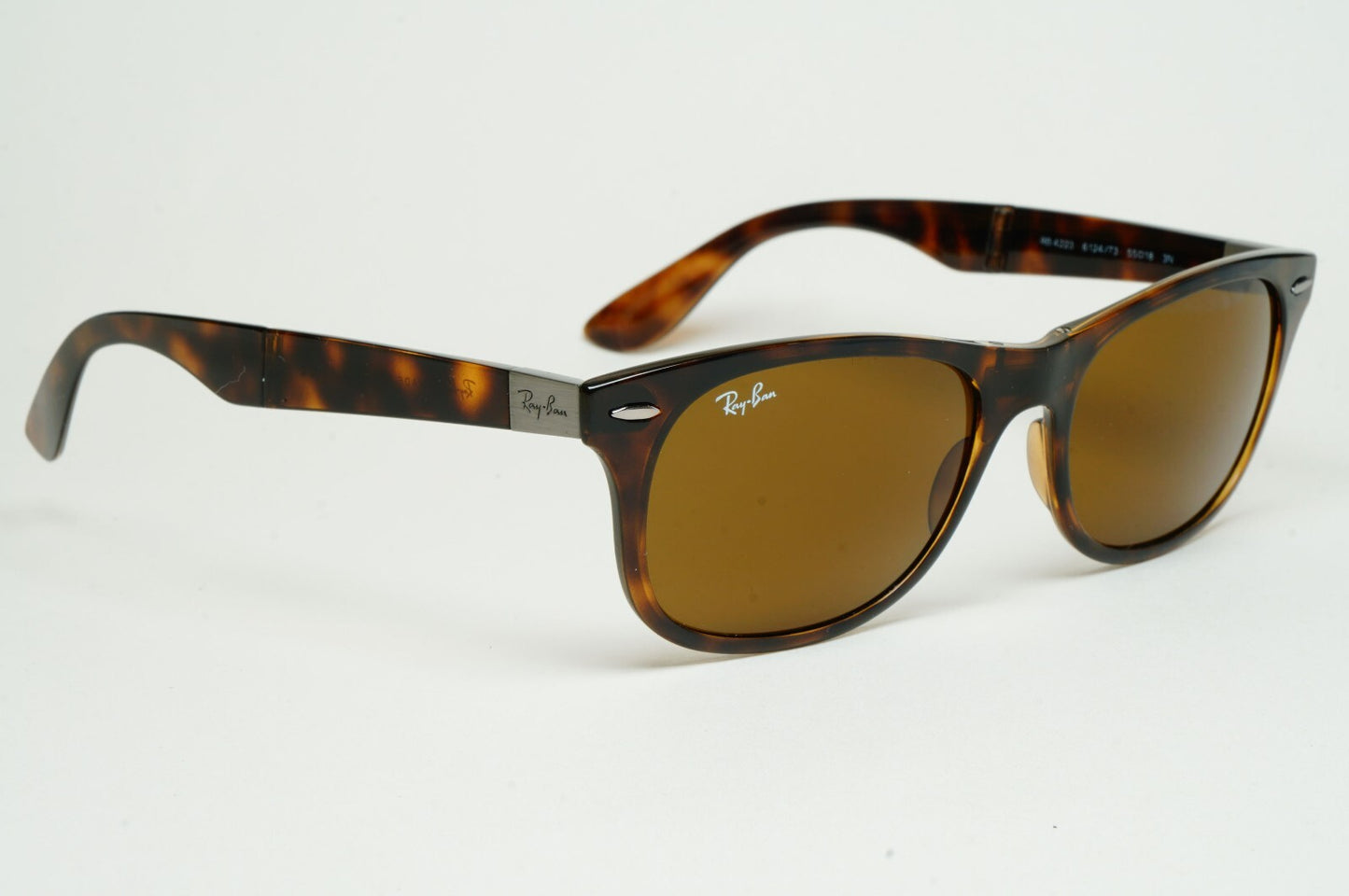 Ray-Ban Sunglasses Folding 2015 New Wayfarer Liteforce Brown RB 4223 6124/73