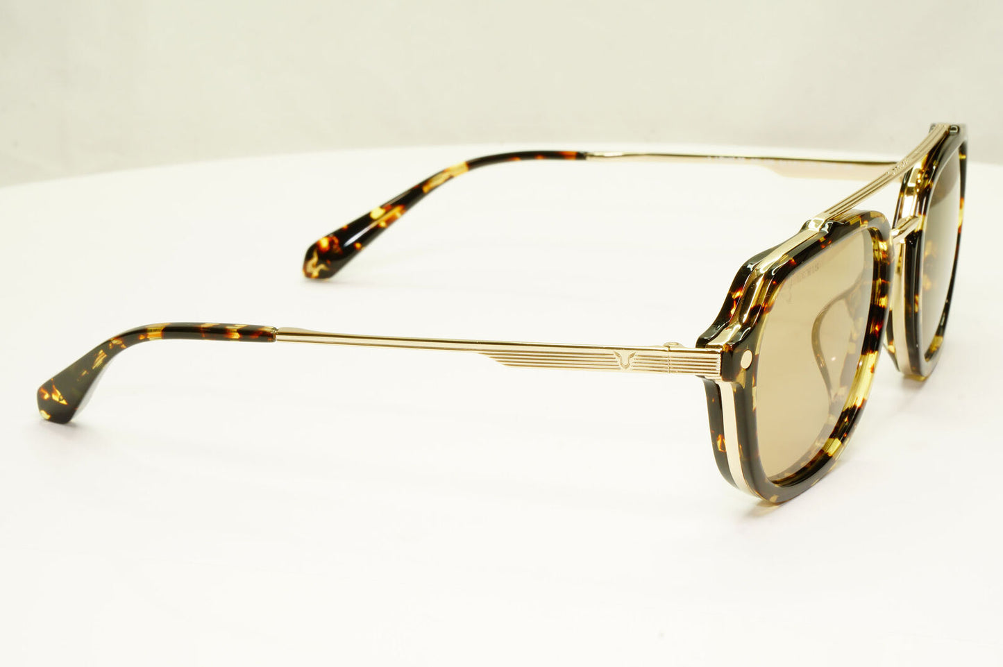 Police Lewis Hamilton F1 Sunglasses Brown Gold Marble 54mm 05 SPL A26 COL 594G