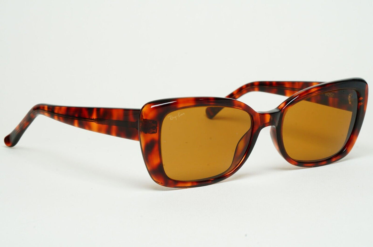 Ray-Ban Sunglasses 1997 Vintage Bausch Lomb Brown Tortoise W2531 Rituals 120125