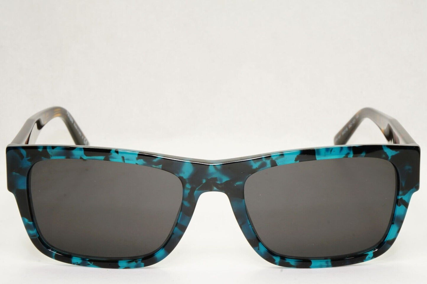 Prada Sunglasses Teal Green Brown Red Havana Square PR15YV VPR 15Y 06Z-1O1 54mm