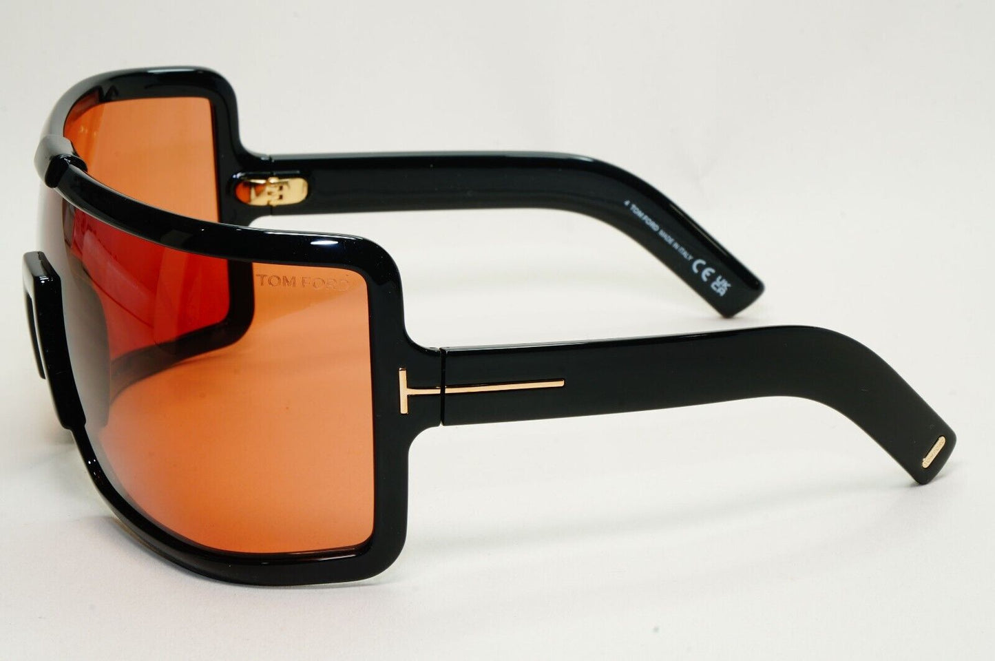 Tom Ford Sunglasses Parker Black Brown Oversized Square Wrap FT1118 TF 1118 01E