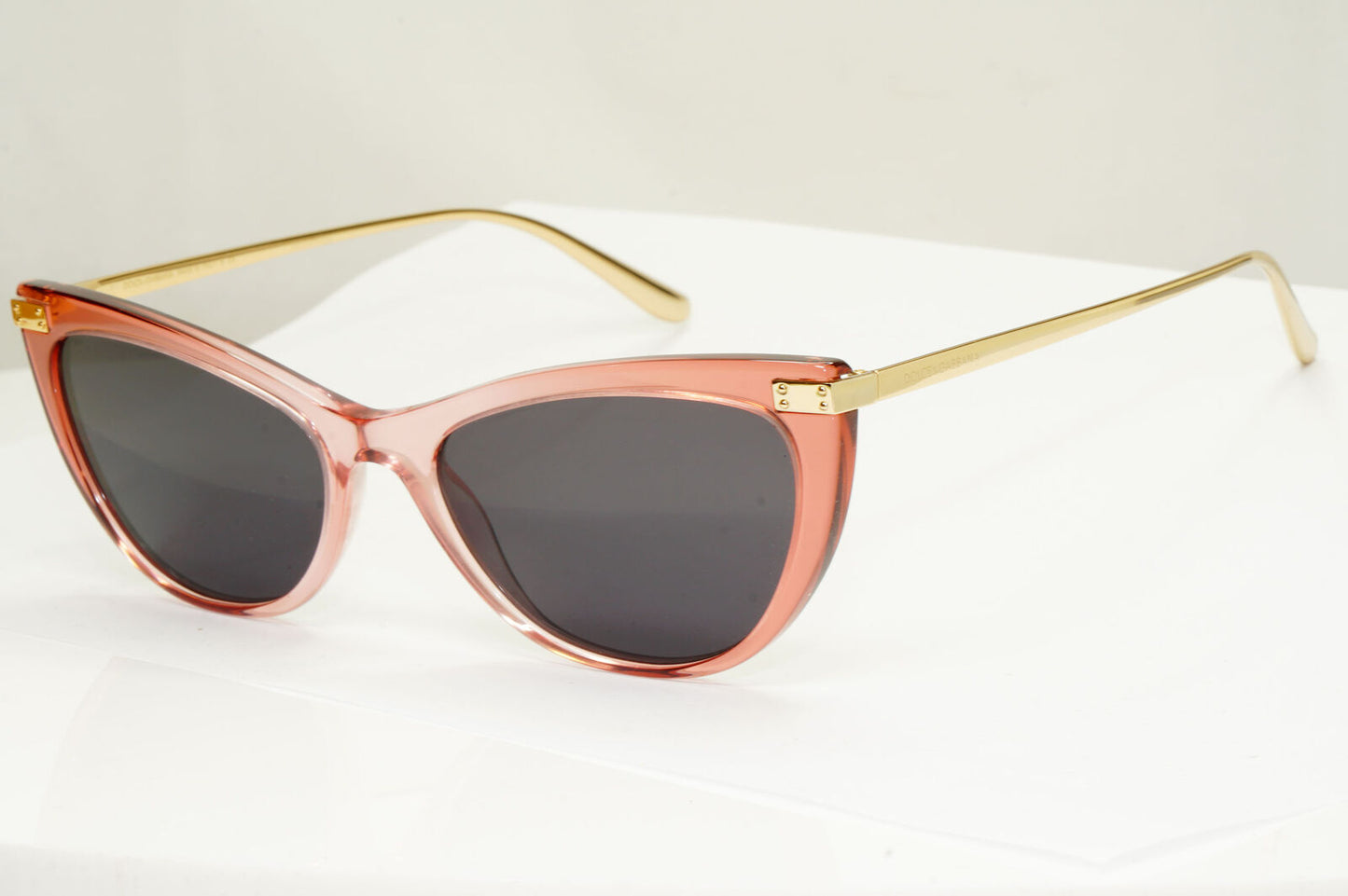 Dolce & Gabbana Sunglasses Pale Pink Gold Cat Eye DG 3329 3267 250123