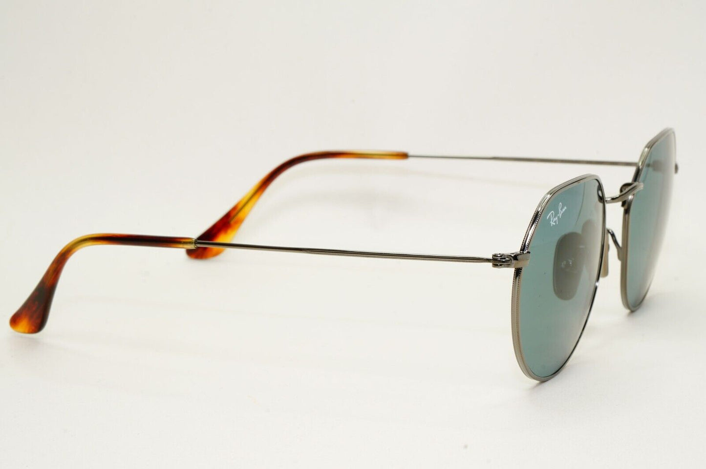 Ray-Ban Sunglasses Jack Titanium Gunmetal Blue Round RB 8165 9244/R5 51mm