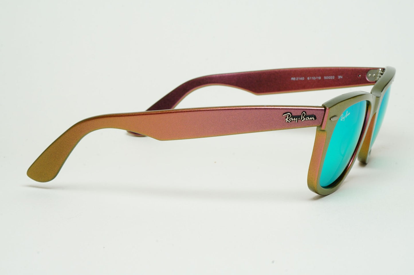 Ray-Ban Sunglasses Wayfarer Cosmo Jupiter Metallic Brown RB 2140 6110/19 200225