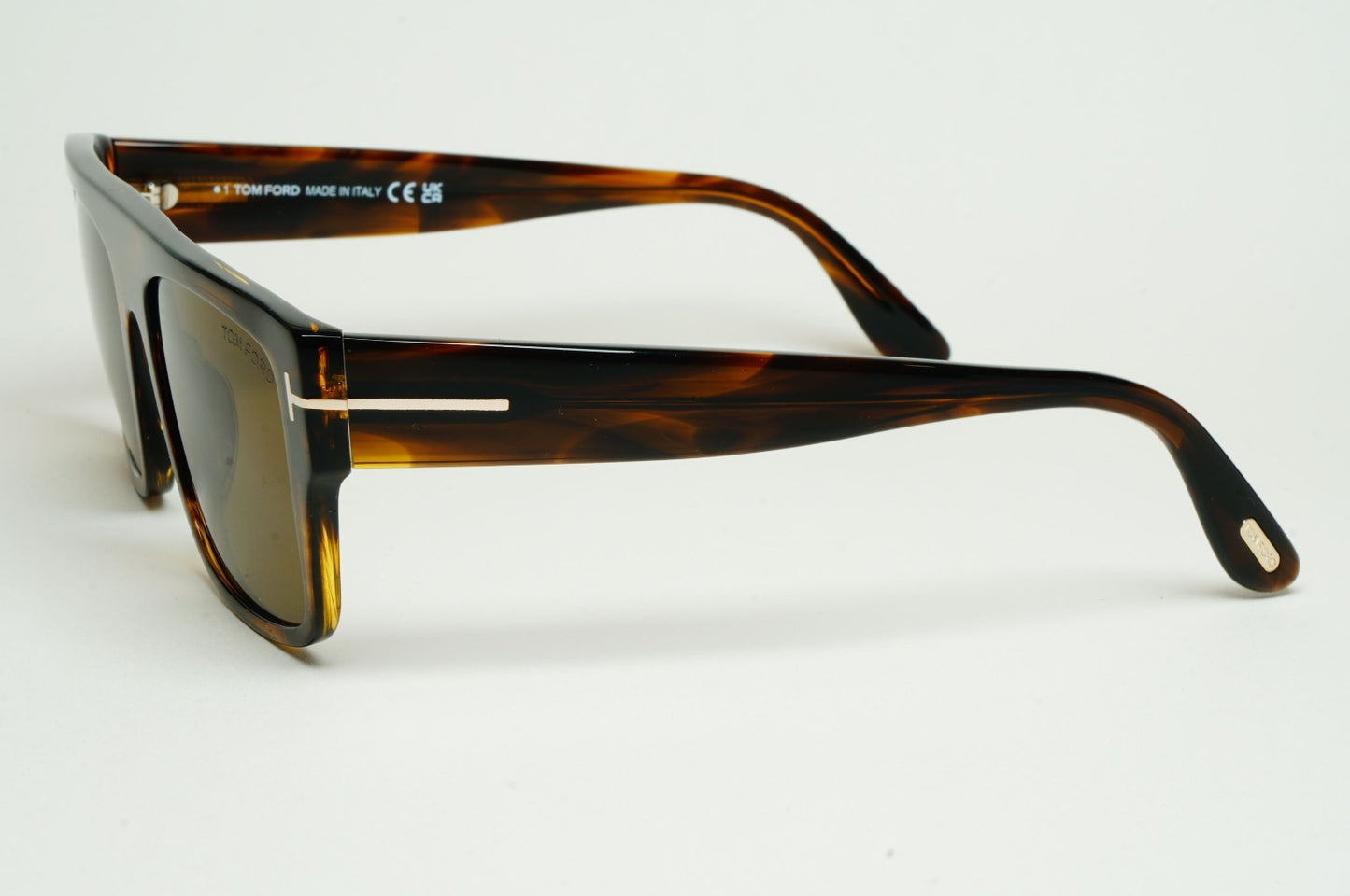 Tom Ford Sunglasses Dunning-02 Brown Square Dark Tortoise FT0907 TF 907 48J