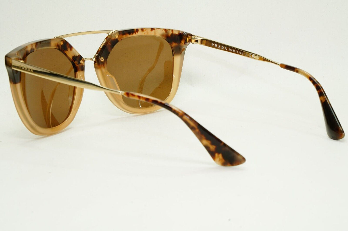 Prada Sunglasses 2013 Vintage Cinema Gold Brown PR13QS SPR 13Q ROZ-0A6 281024