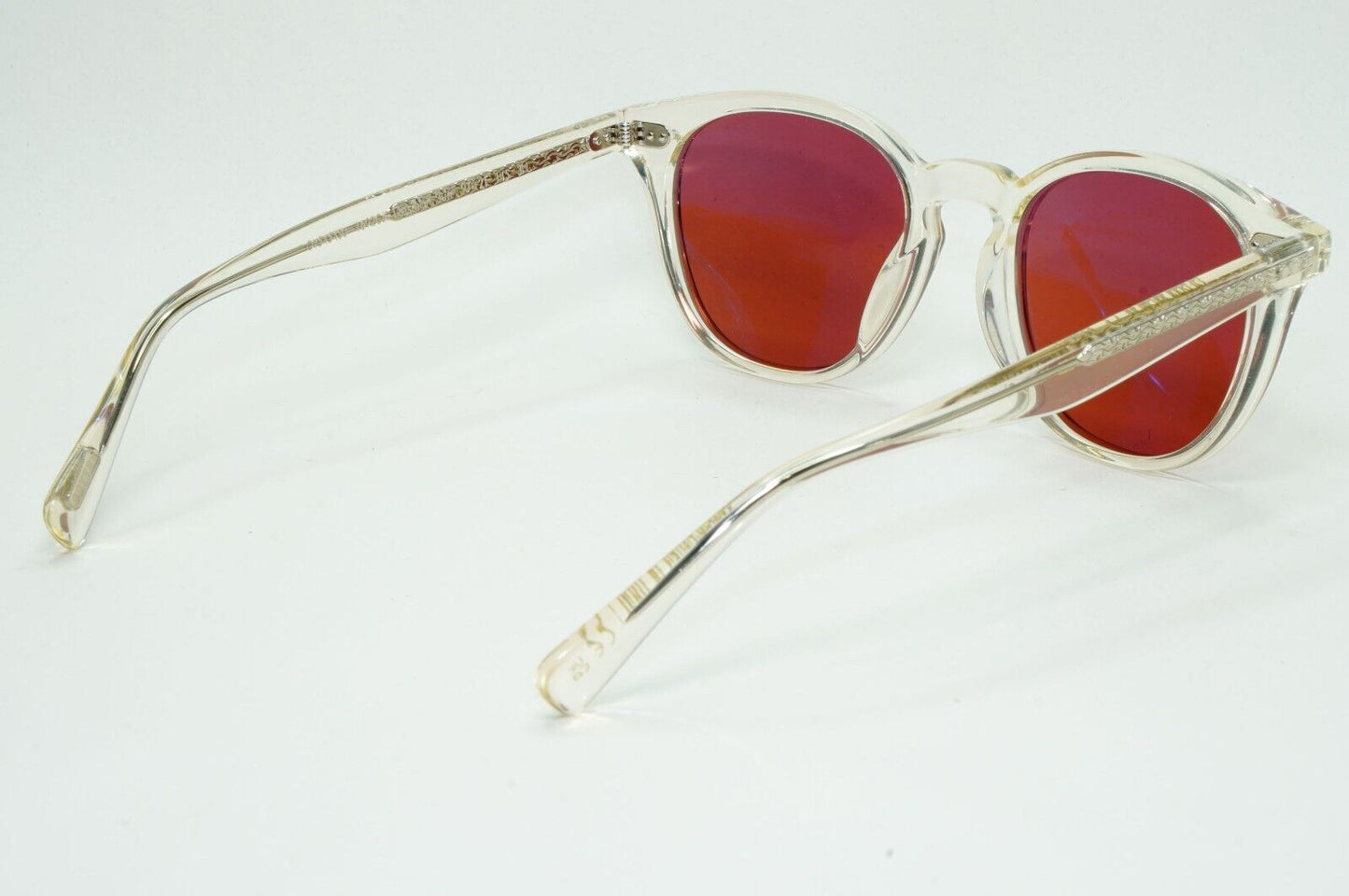 Oliver Peoples Desmon Sunglasses Transparent Yellow Bordo OV 5454SU 1692/C5 50mm