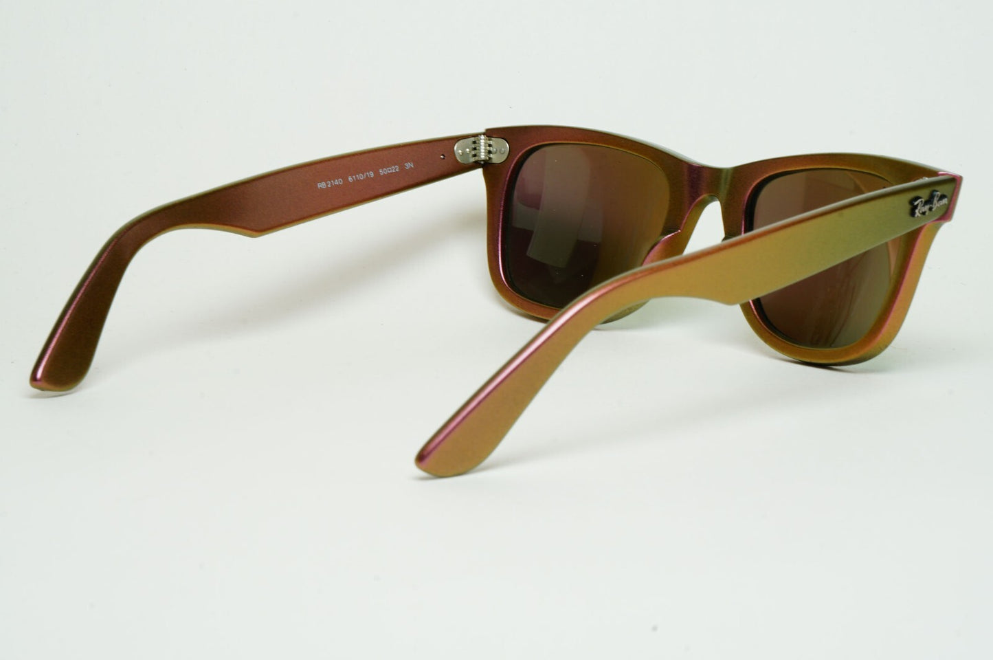 Ray-Ban Sunglasses Wayfarer Cosmo Jupiter Metallic Brown RB 2140 6110/19 200225
