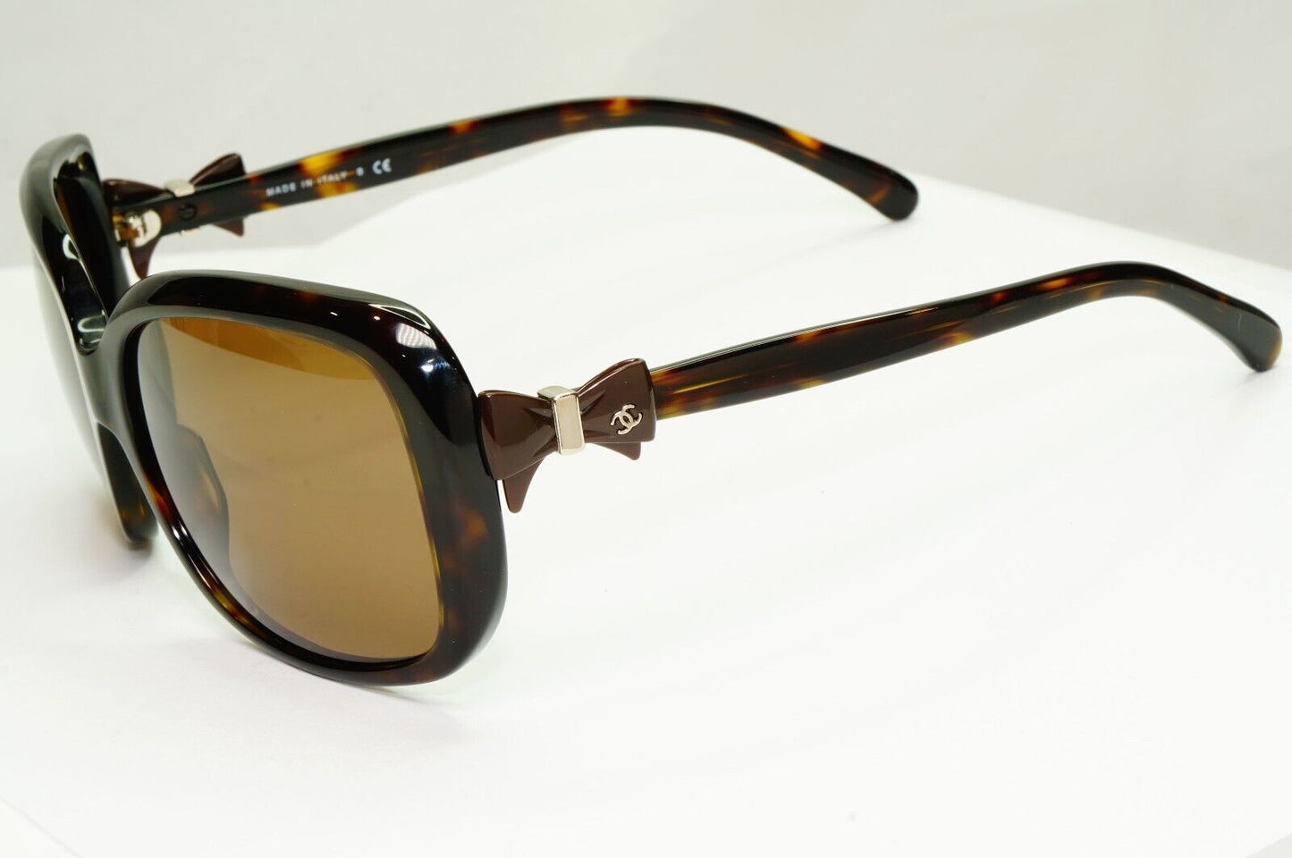 Chanel Sunglasses 2011 Bows Brown Tortoiseshell Square 5171 c.714/3B 250125