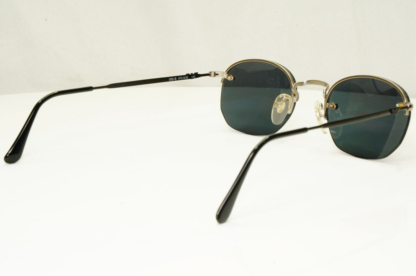 Emporio Armani 1997 Vintage Sunglasses Mens Womens Black Grey 050-S 972-S/26