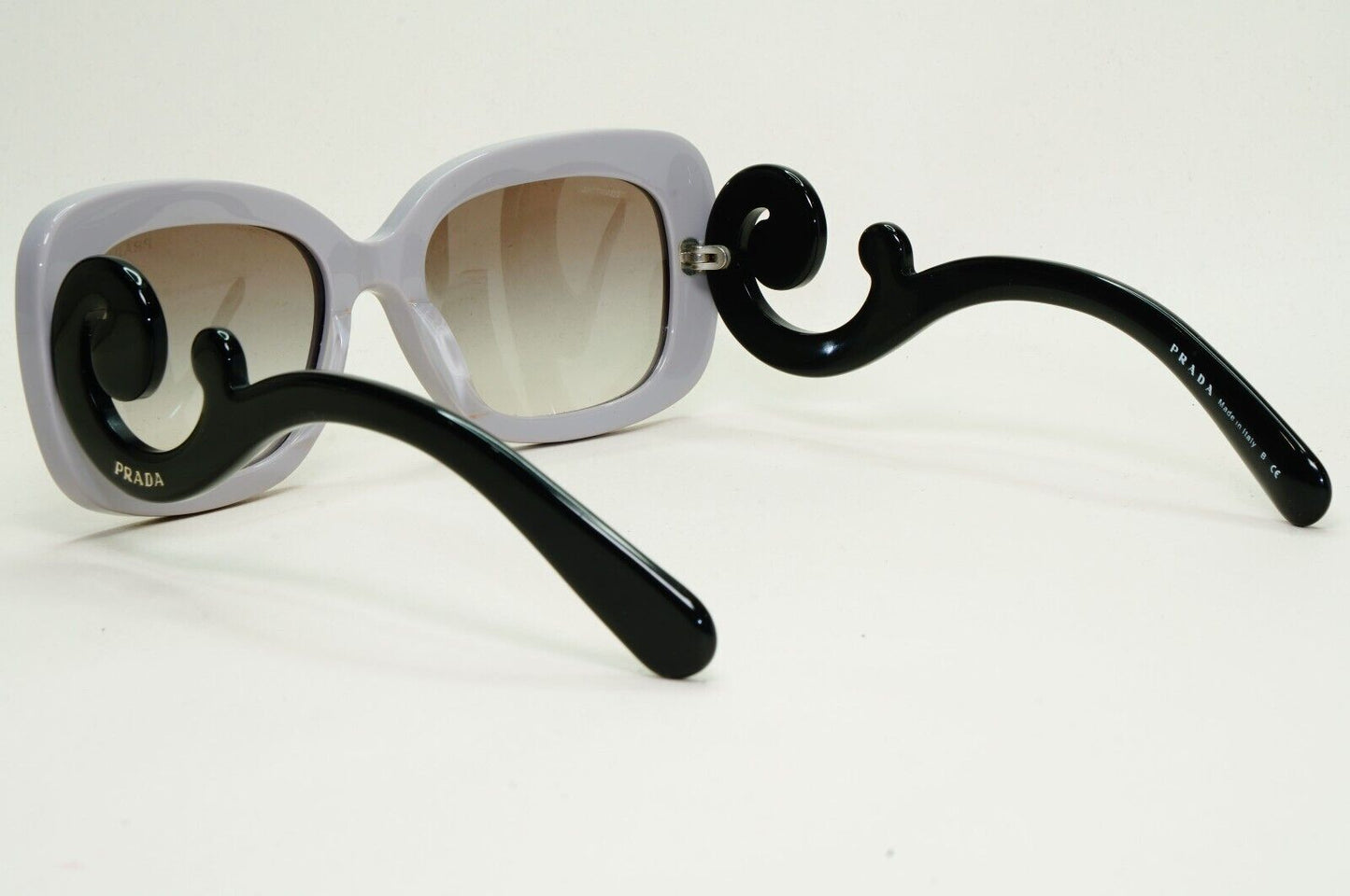 Prada Sunglasses Swirl Baroque Square Lilac Black PR27OS SPR 27O QE0-0A7 250924