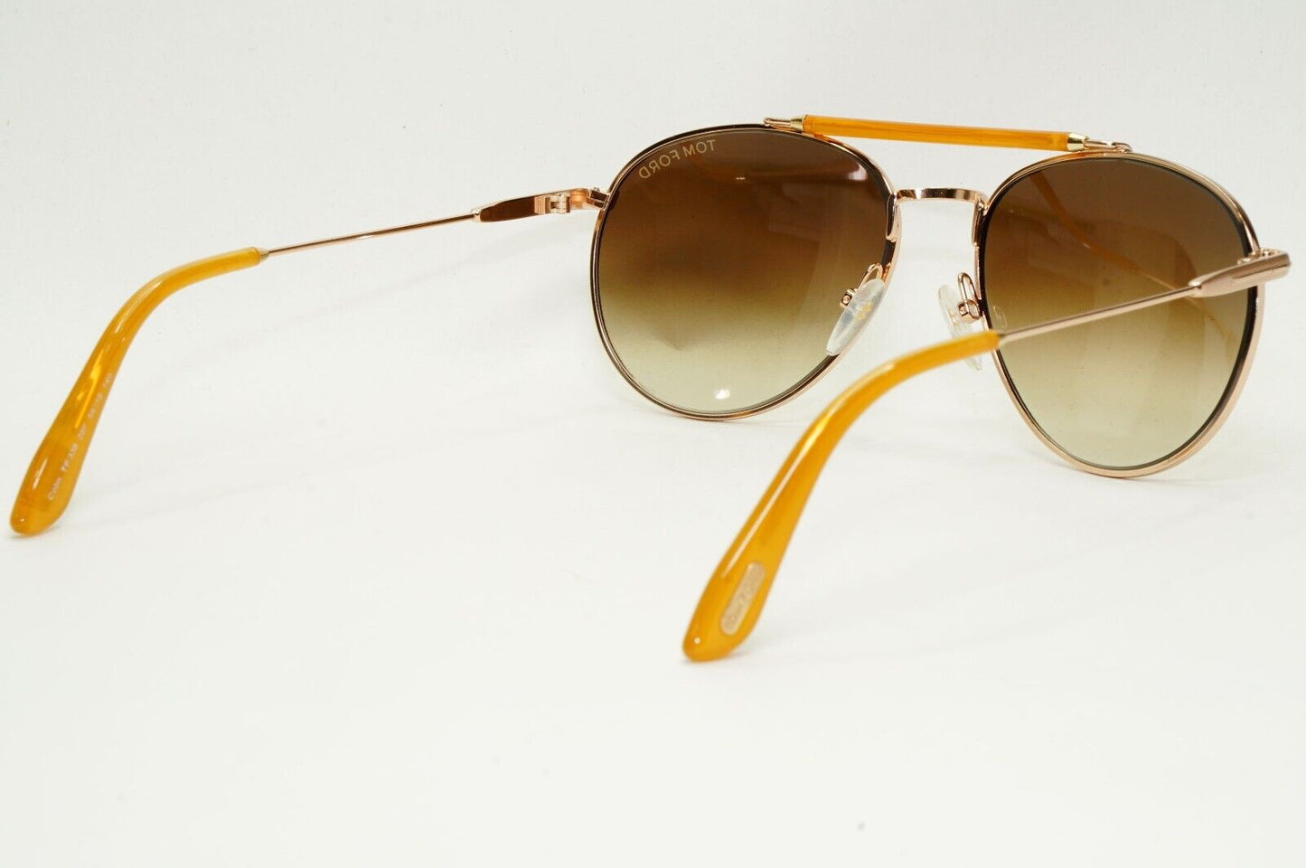 Tom Ford Sunglasses Colin Gold Brown Gradient Small Pilot TF 338 28F FT0338