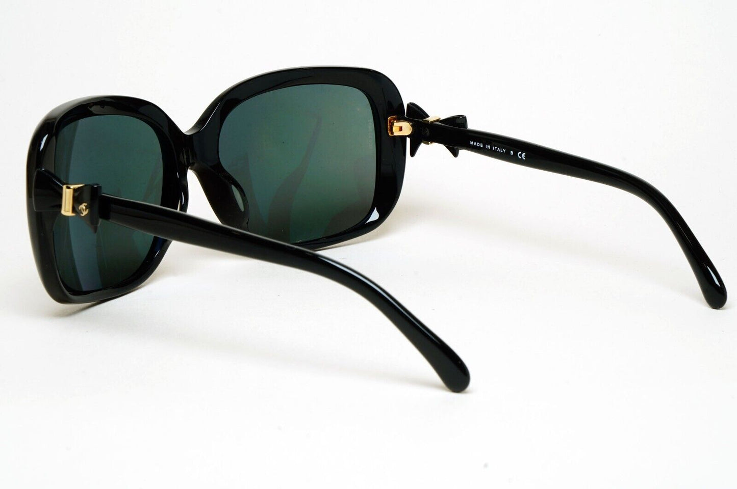 Chanel Sunglasses 2011 Bows Vintage Black Square 5171-A c.888/3F 220125