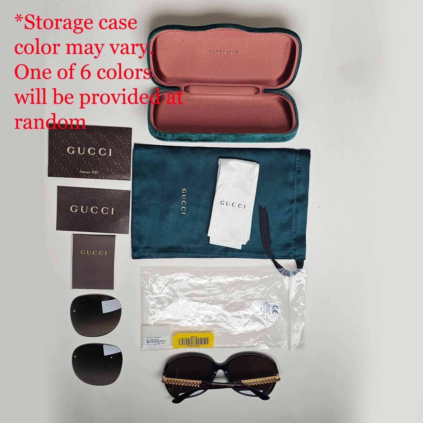 Gucci Sunglasses 2007 Vintage 24k Gold Plated Brown Square GG 3707/F/S 2ZXHA