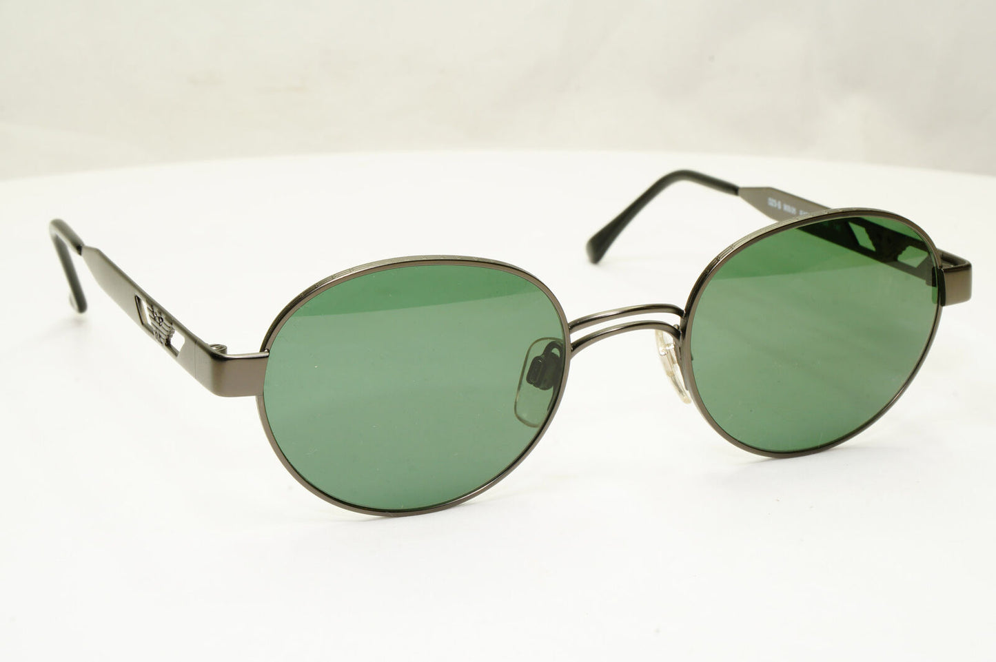 Emporio Armani 1997 Vintage Sunglasses Mens Womens Gunmetal Eagle 023-S 905/26