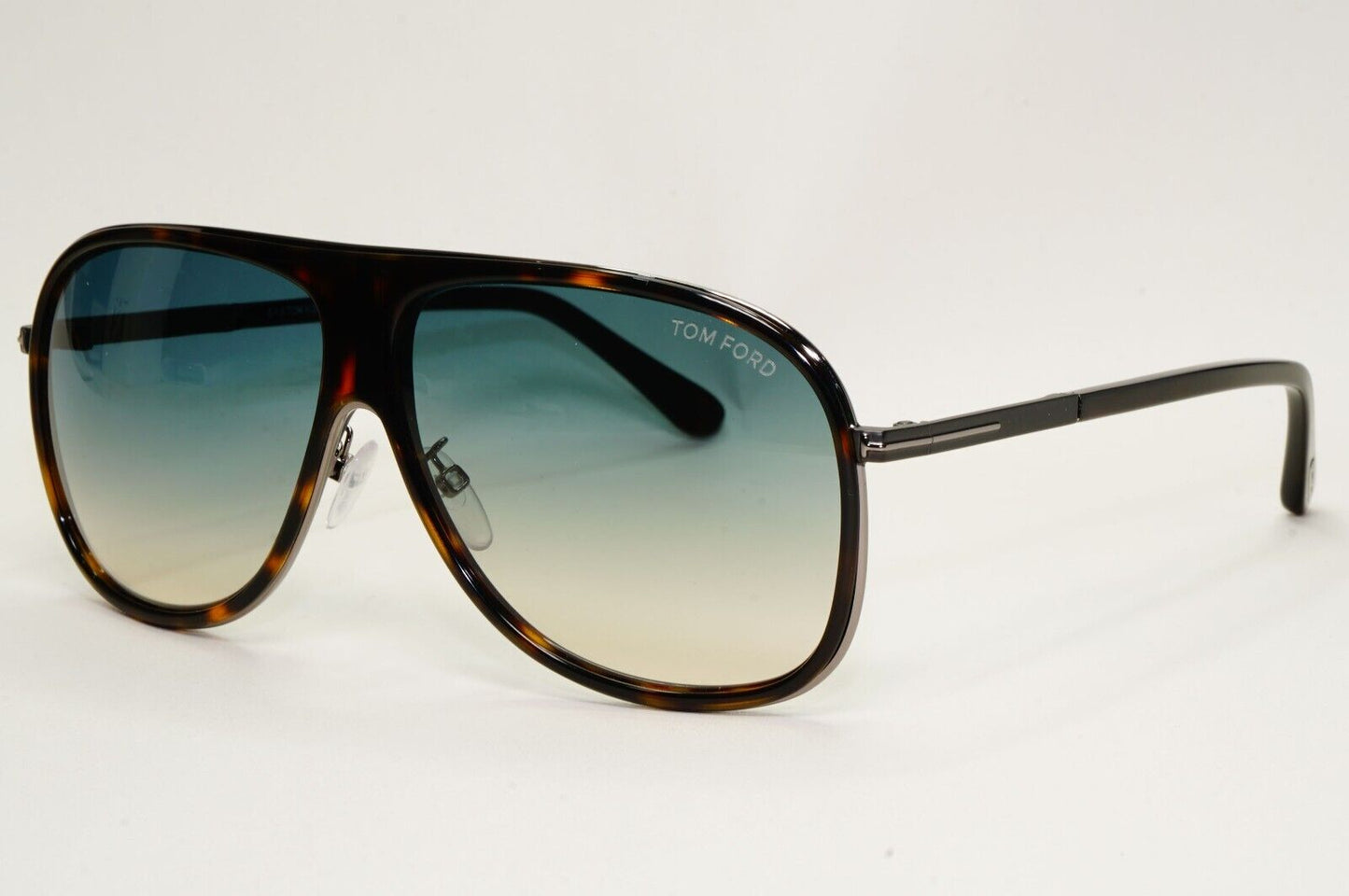 Tom Ford Sunglasses Chris Brown Blue Grey Gradient Square FT0462F TF462-F 56P