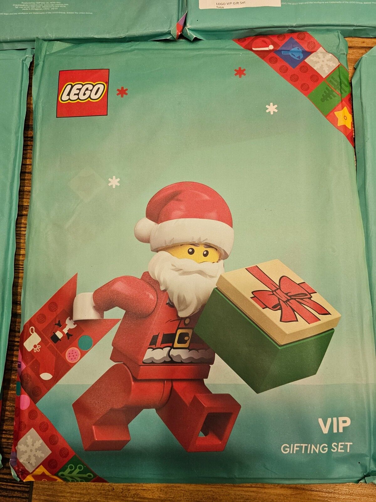 LEGO Job Lot 10 x VIP Gifting Gift Wrapping Packing Set Christmas Bag Wholesale