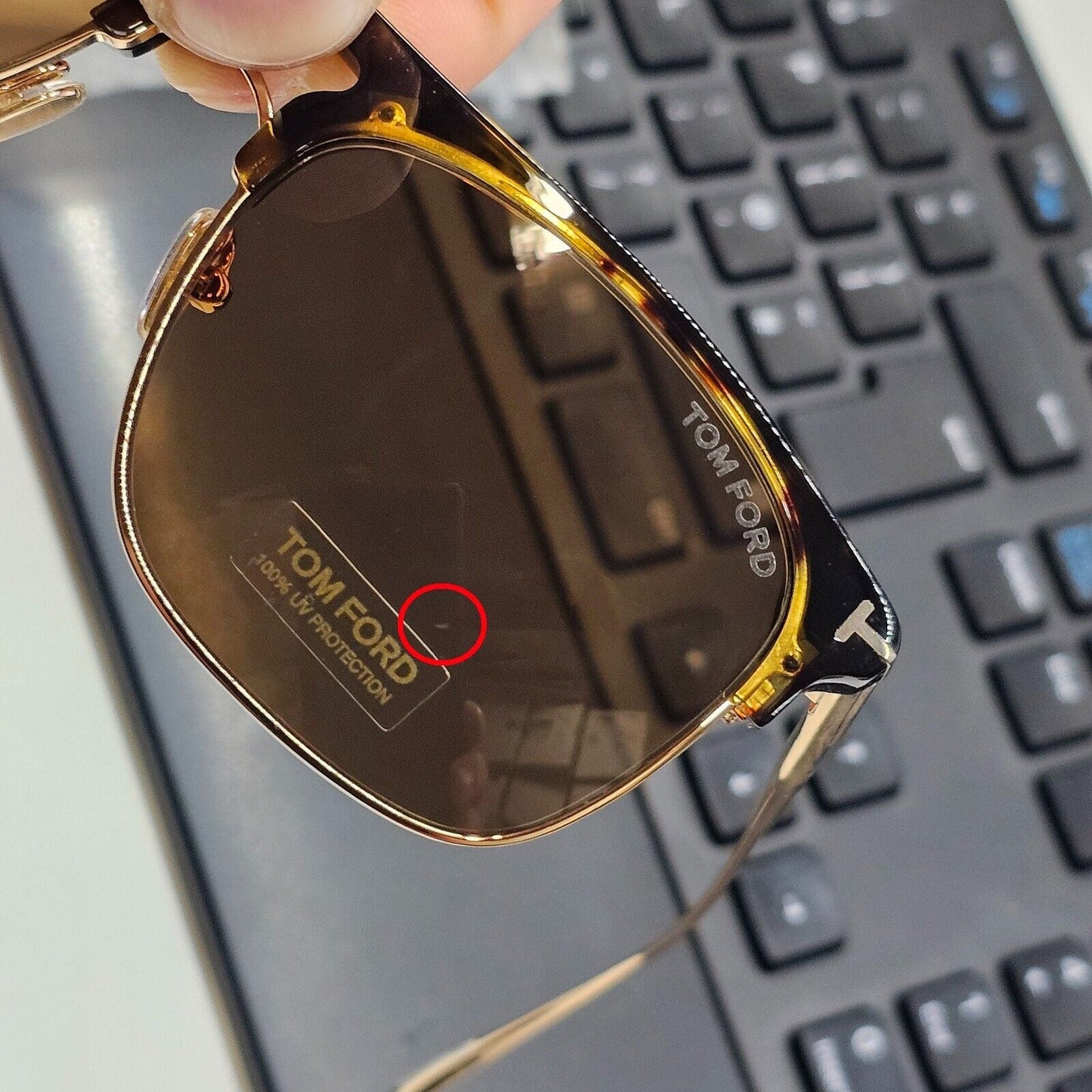Tom Ford Sunglasses Lee Brown Tortoise Gold Square TF 830 52E FT0830 56mm 270424