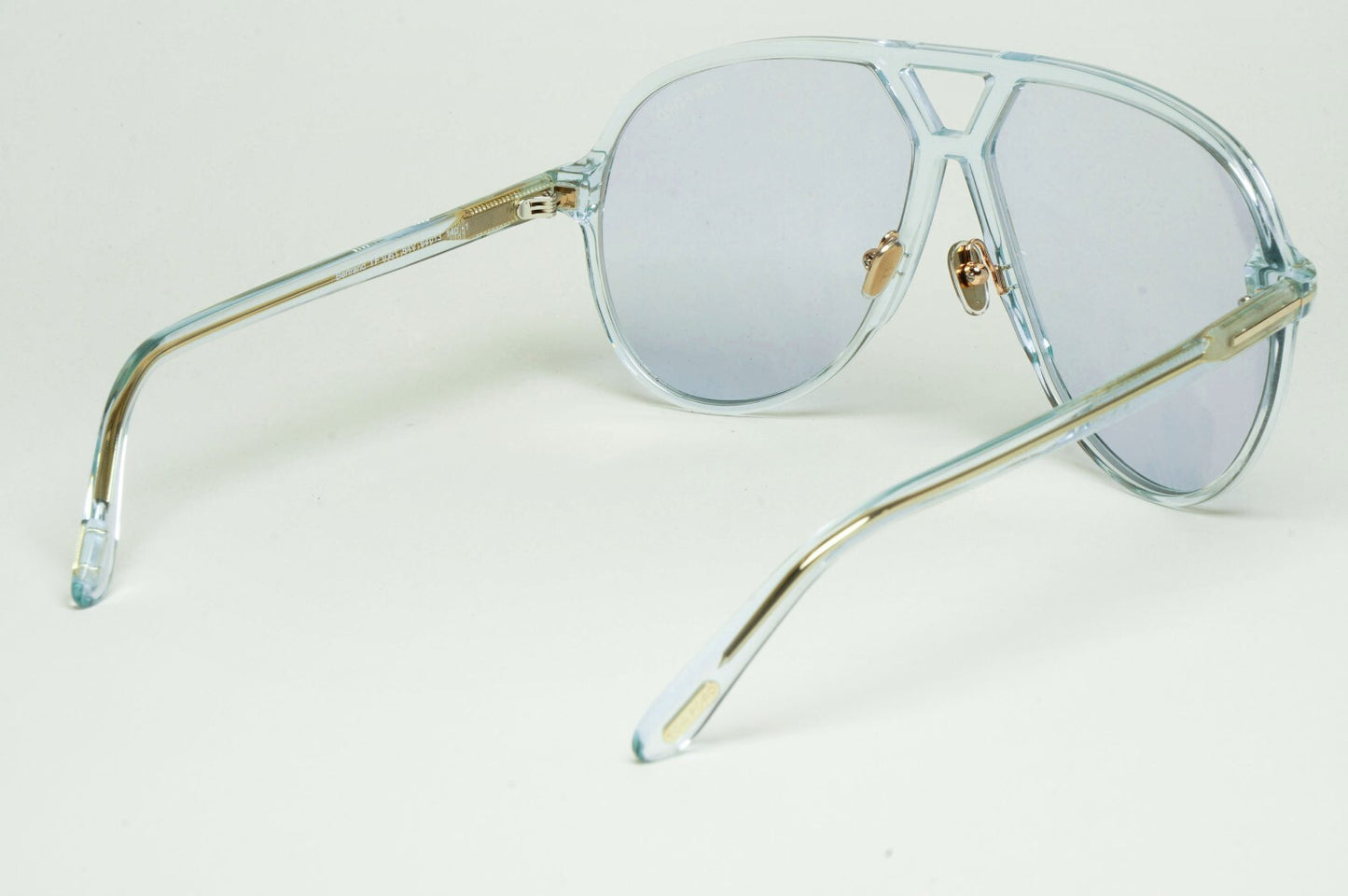 Tom Ford Sunglasses Bertrand Light Blue Oversized Pilot FT1061 TF 1061 84V