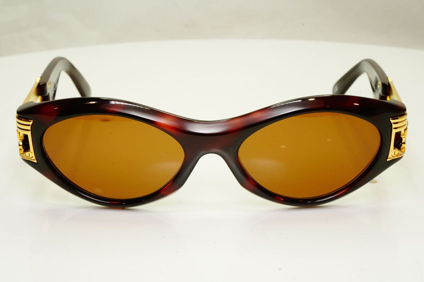 Gianni Versace 1996 Mens Vintage Gold Medusa Biggie Sunglasses MOD 488 COL 900