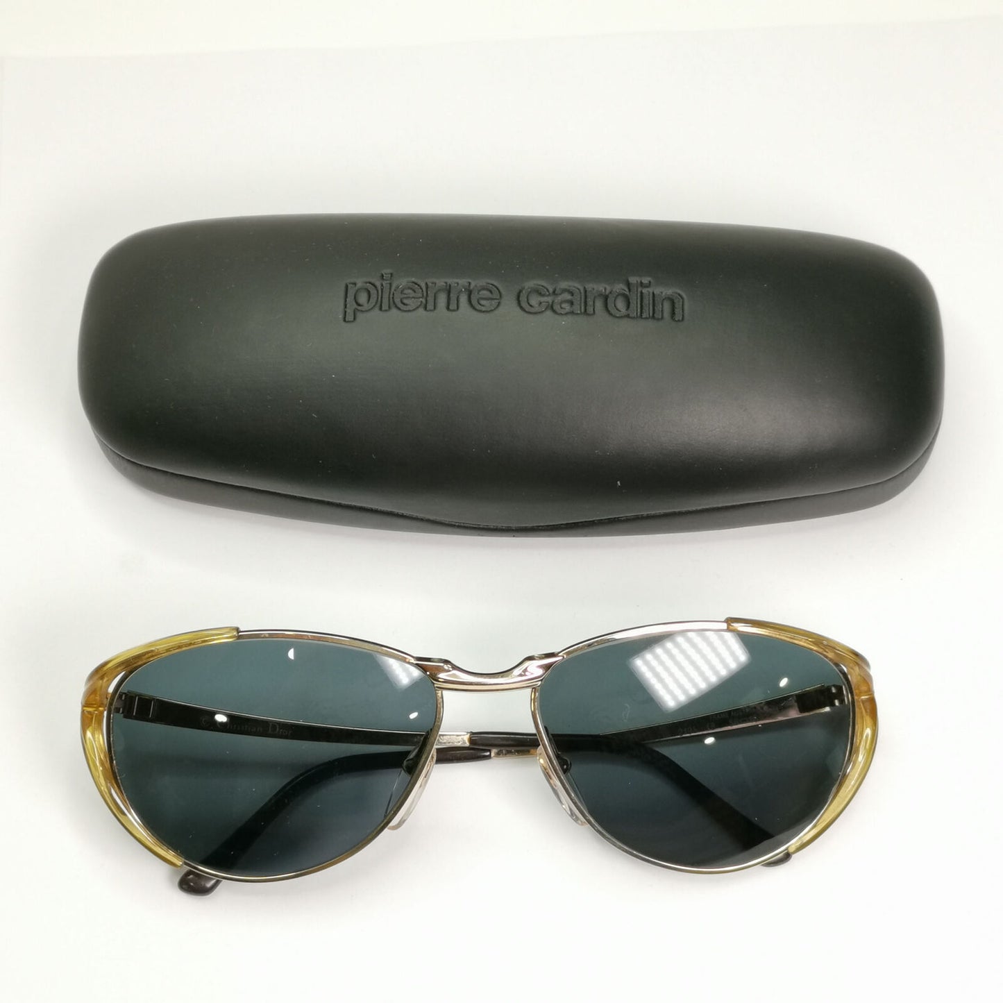 Christian Dior Womens Vintage Sunglasses Austria 1990s Gold 2195 48 160222