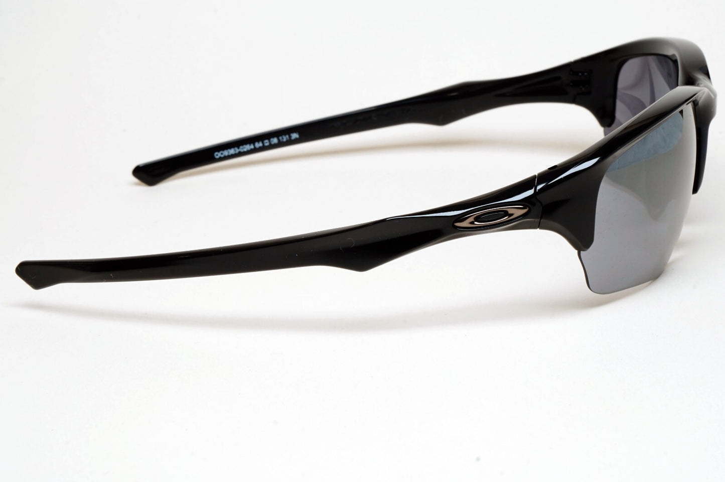 Oakley Sunglasses Flak Beta Black Polished Glossy Iridium Grey OO 9363 02