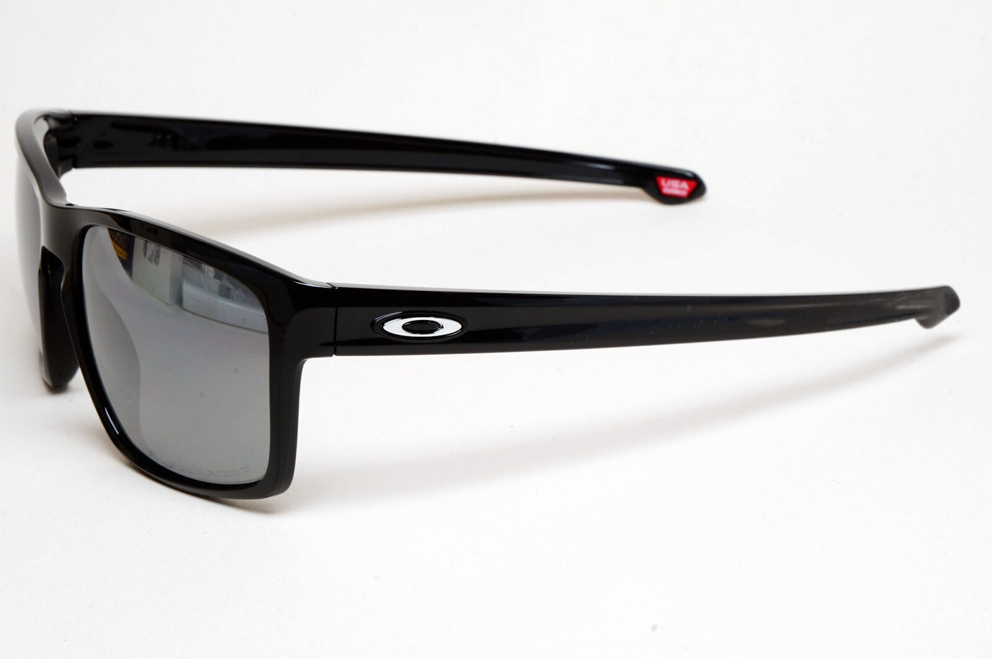 Oakley Sunglasses Polarized Sliver Black Polished Iridium Glossy OO 9262 09