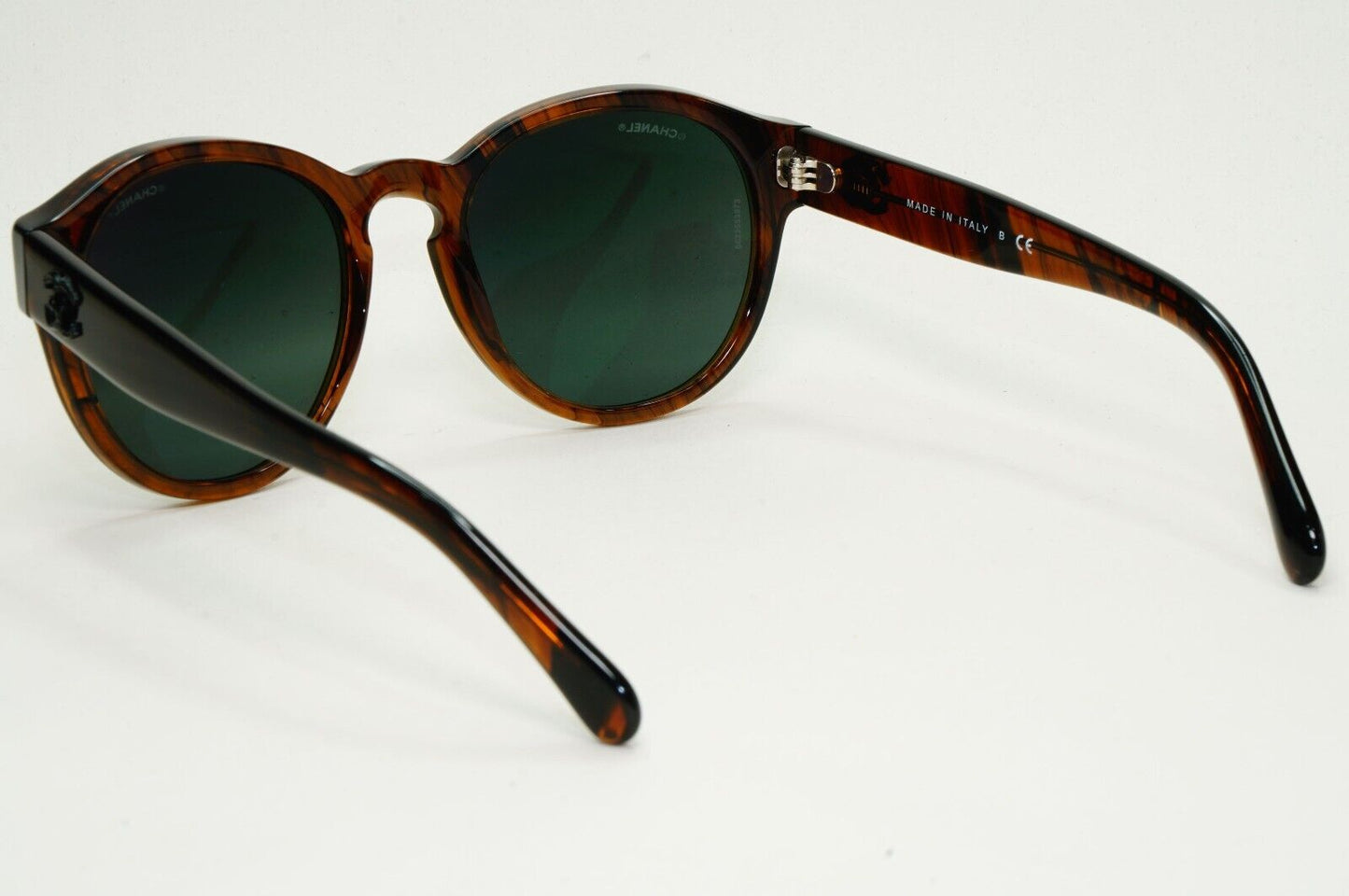 Chanel Sunglasses Brown Marble Gradient Teal Designer 5359 c.1569/Y9 54mm