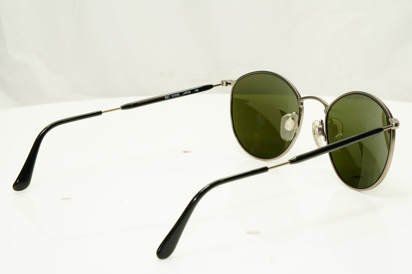 Giorgio Armani 1997 Vintage Sunglasses Blue Mirror Glass Silver 627 815/35 51mm