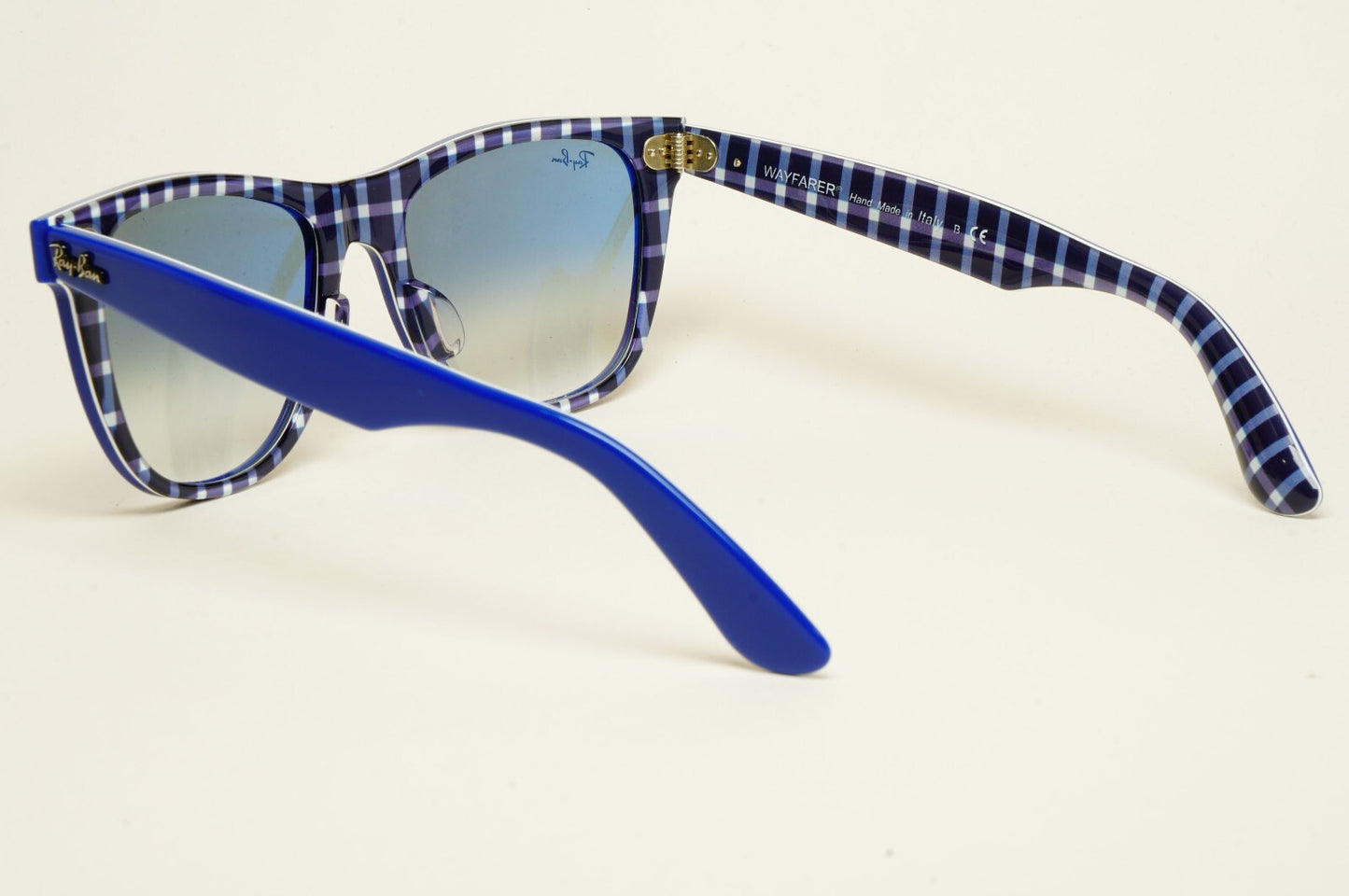 Ray-Ban Sunglasses Wayfarer Large Blue Gradient RB 2140-F 1319/3F 54mm