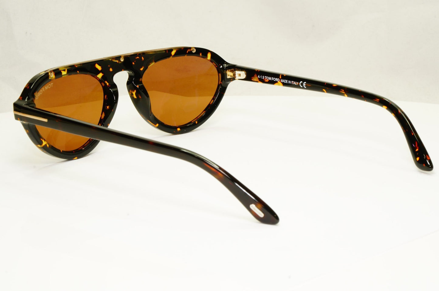 Tom Ford Sunglasses Milo-02 Brown Tortoise Gold FT0737 TF 737 56E 54mm