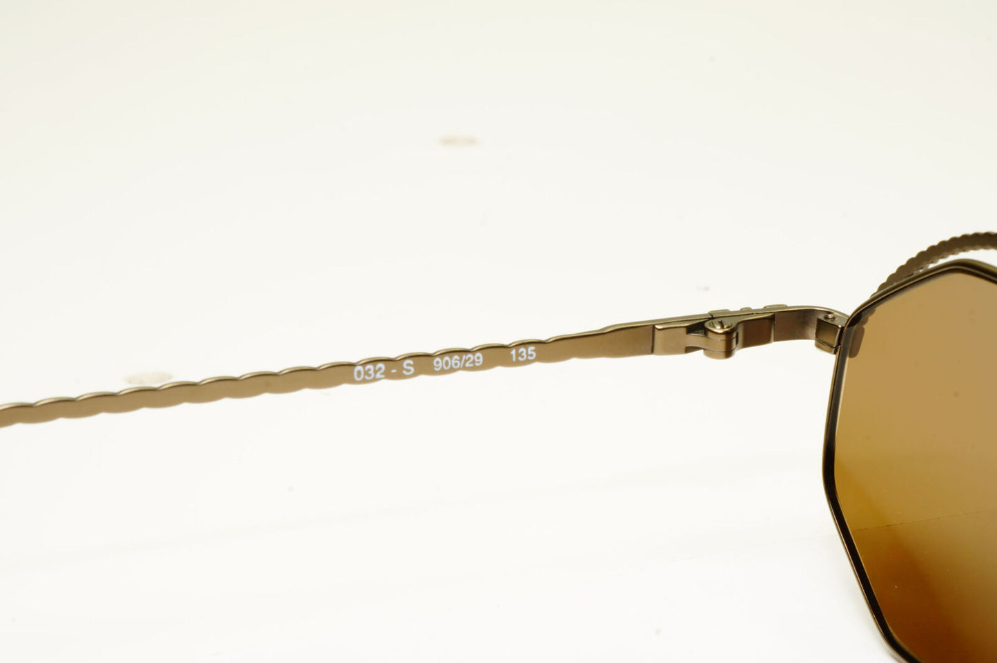 Emporio Armani 1997 Vintage Sunglasses Mens Womens Hexagon Bronze 032-S 906/29
