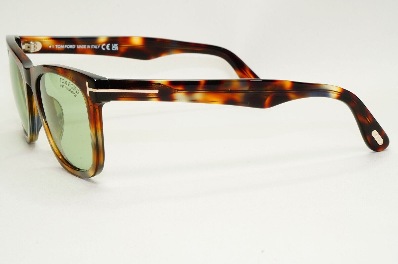 Tom Ford Sunglasses Kevyn Photochromic Brown Tortoise Green FT1099 TF 1099 56N