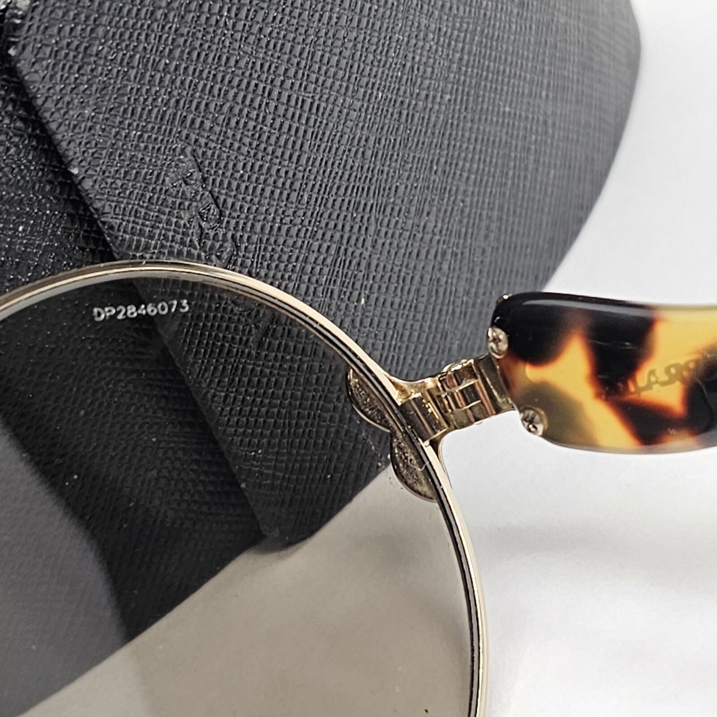 Prada Sunglasses 2016 Wanderer Gold Brown Ornate PR55TS SPR 55T ZVN-5J2 200124