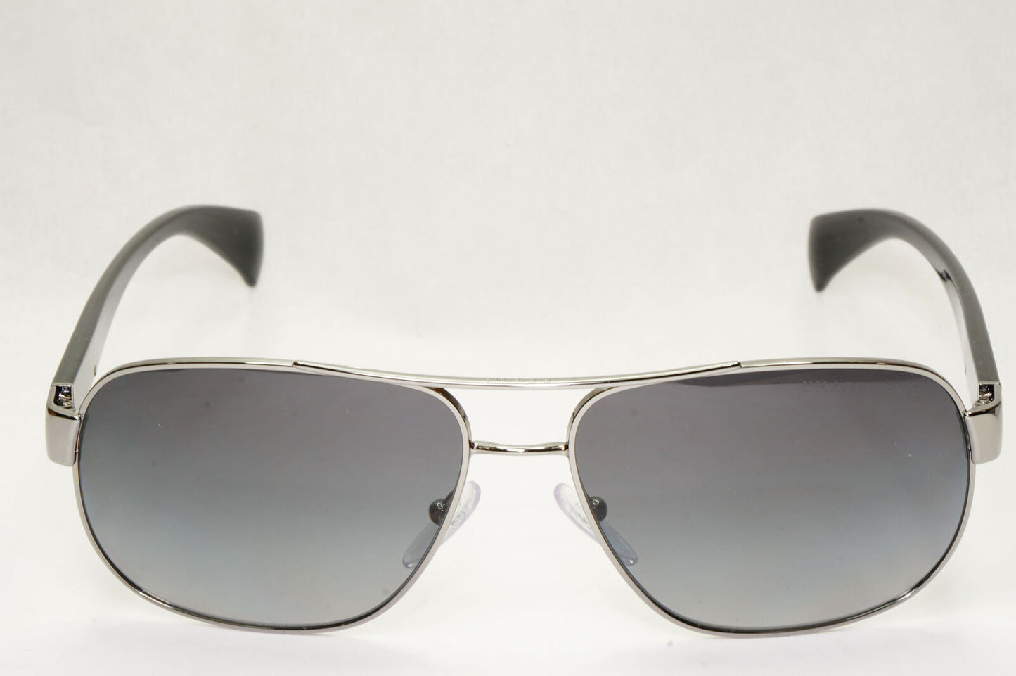 Prada Sunglasses Polarized Black Grey Gradient Gunmetal PR52PS SPR 52P 5AV-5W1