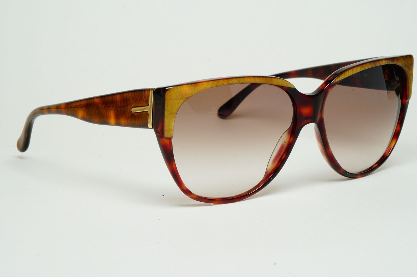 Gucci Sunglasses 1993 Vintahe Brown Gold Square Gradient GG 2143/S 03Y 200225